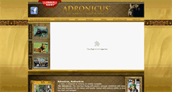 Desktop Screenshot of adronicus.com